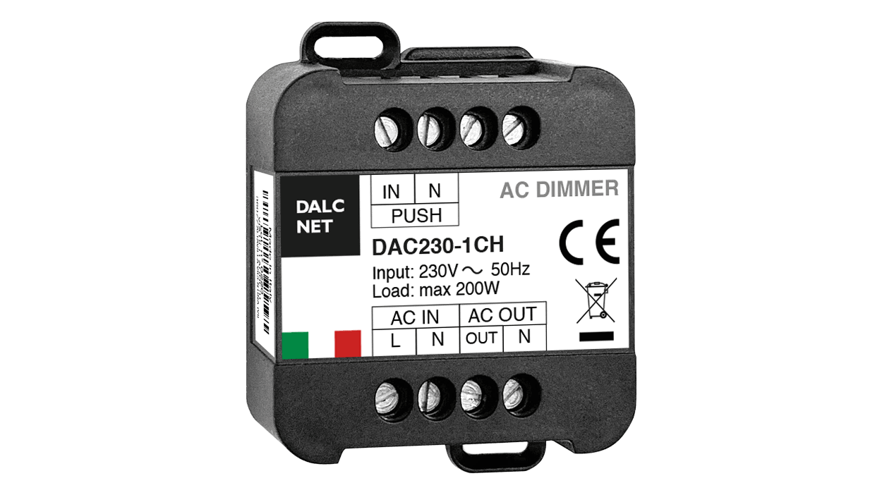 DALCNET Dalcnet DLM1224-1CV-DALI Led Dimmer Bus DALI 12V 24V 10A