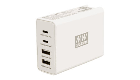 100W 4-Fach USB Ladegerät, 2x USB-C, 2x USB-A, PD3.0