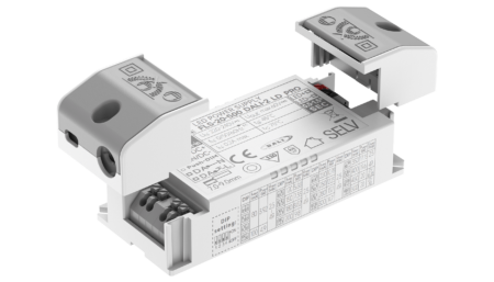 20W LED Treiber Konstantstrom 80 bis 500mA, 2.5 bis 49Vdc, DALI2, AC Push, NFC